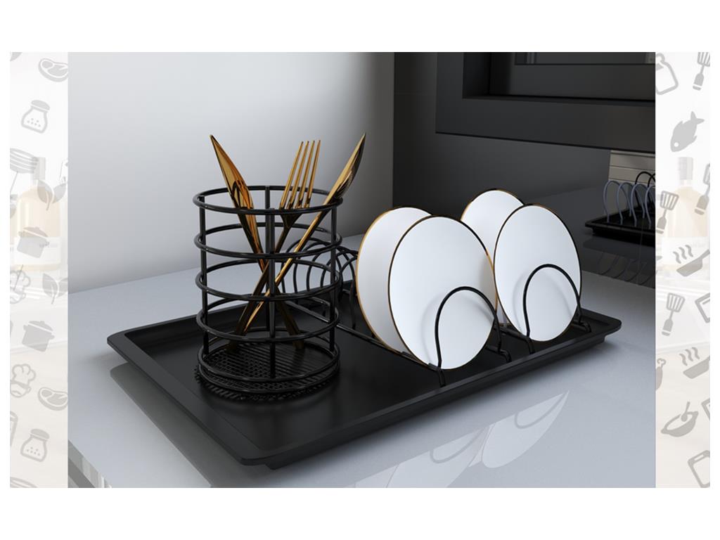 SM502 SPOON HOLDER AND DISH RACK SET